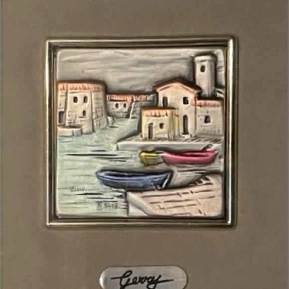 “Gerry”Silver 925 wall art decor with certificate of authenticity - Picture 4 of 4